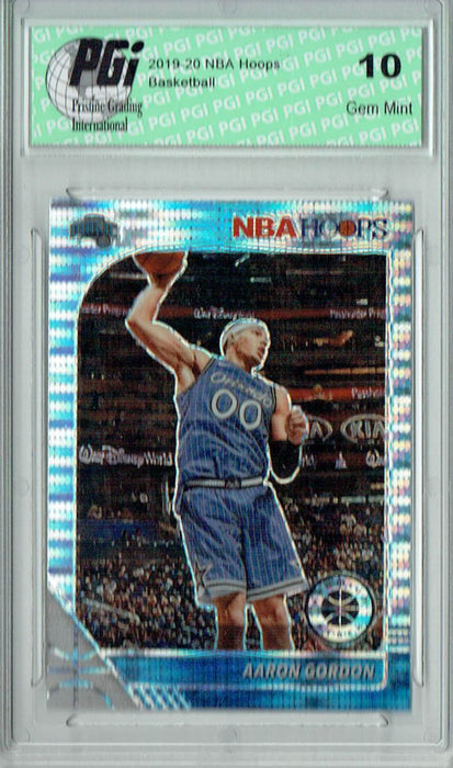 Aaron Gordon 2019 NBA Hoops #137 Pulsar Premium Stock Card PGI 10