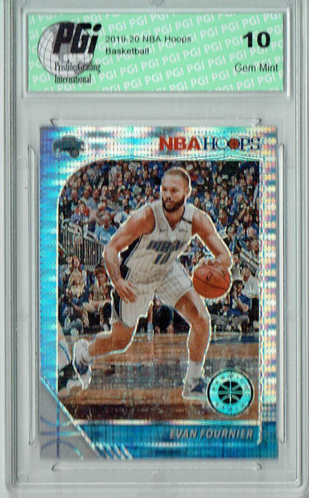 Evan Fournier 2019 NBA Hoops #139 Pulsar Premium Stock Card PGI 10