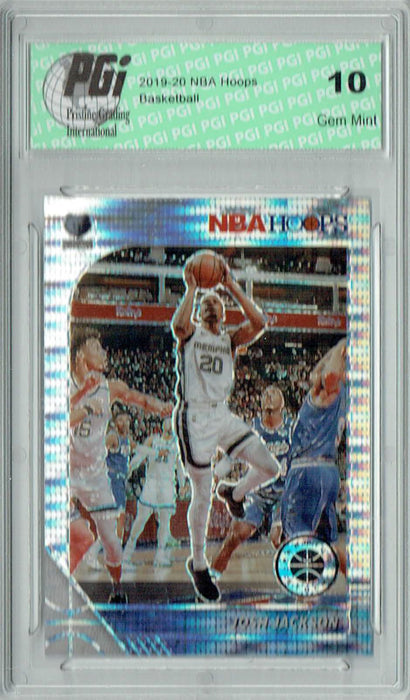 Josh Jackson 2019 NBA Hoops #151 Pulsar Premium Stock Card PGI 10