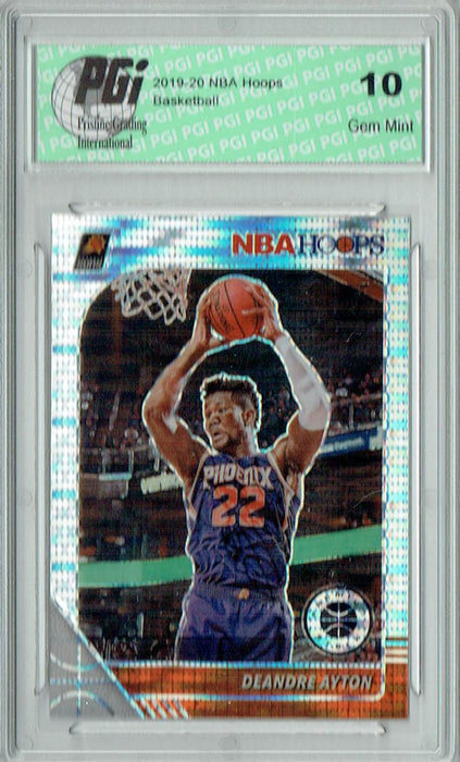 Deandre Ayton 2019 NBA Hoops #150 Pulsar Premium Stock Card PGI 10