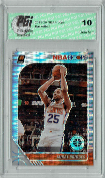 Mikal Bridges 2019 NBA Hoops #153 Pulsar Premium Stock Card PGI 10