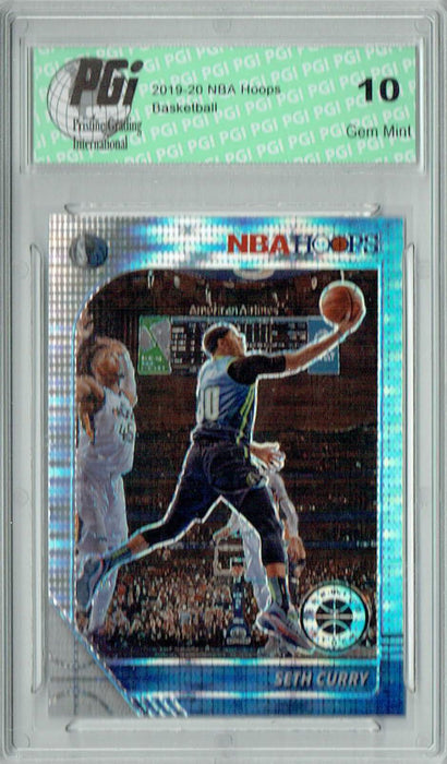 Seth Curry 2019 NBA Hoops #160 Pulsar Premium Stock Card PGI 10