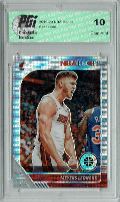 Meyers Leonard 2019 NBA Hoops #161 Pulsar Premium Stock Card PGI 10