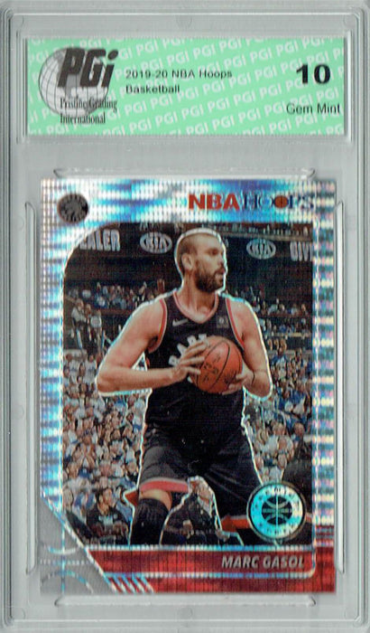 Marc Gasol 2019 NBA Hoops #178 Pulsar Premium Stock Card PGI 10