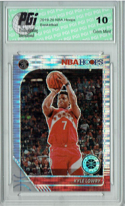 Kyle Lowry 2019 NBA Hoops #181 Pulsar Premium Stock Card PGI 10