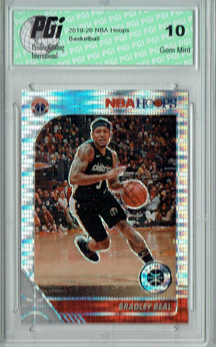 Bradley Beal 2019 NBA Hoops #192 Pulsar Premium Stock Card PGI 10