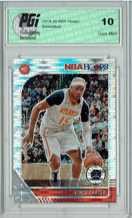 Vince Carter 2019 NBA Hoops #199 Pulsar Premium Stock Card PGI 10