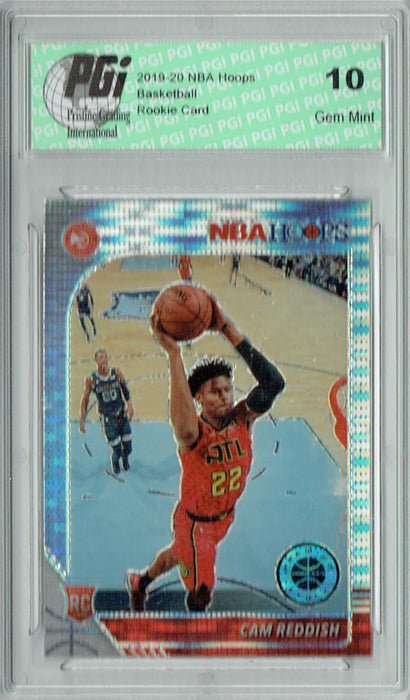 Cam Reddish 2019 NBA Hoops #207 Pulsar Premium Stock Rookie Card PGI 10