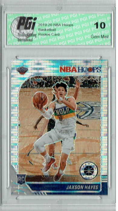 Jaxson Hayes 2019 NBA Hoops #205 Pulsar Premium Stock Rookie Card PGI 10