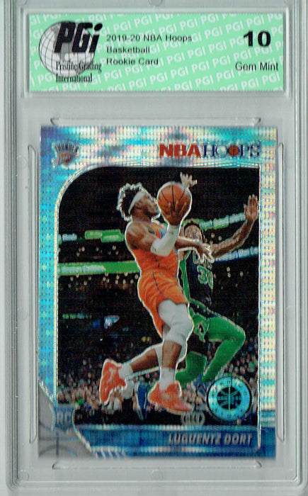 Luguentz Dort 2019 NBA Hoops #213 Pulsar Premium Stock Rookie Card PGI 10