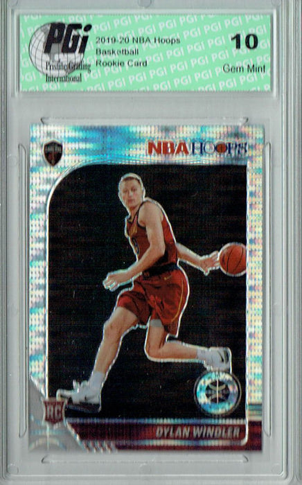 Dylan Windler 2019 NBA Hoops #221 Pulsar Premium Stock Rookie Card PGI 10