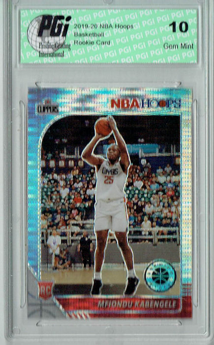 Mfiondu Kabengele 2019 NBA Hoops #222 Pulsar Premium Stock Rookie Card PGI 10