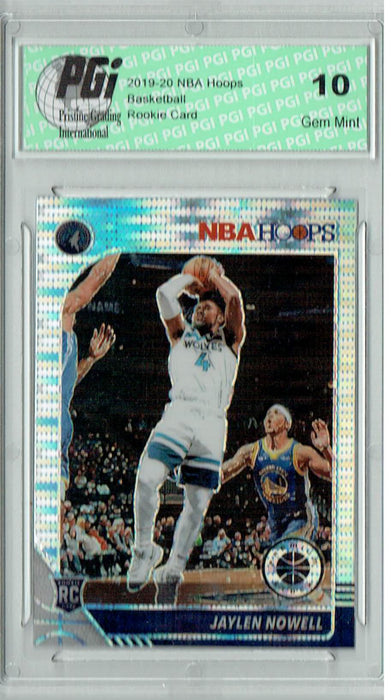 Jaylen Nowell 2019 NBA Hoops #232 Pulsar Premium Stock Rookie Card PGI 10