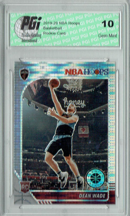 Dean Wade 2019 NBA Hoops #256 Pulsar Premium Stock Rookie Card PGI 10