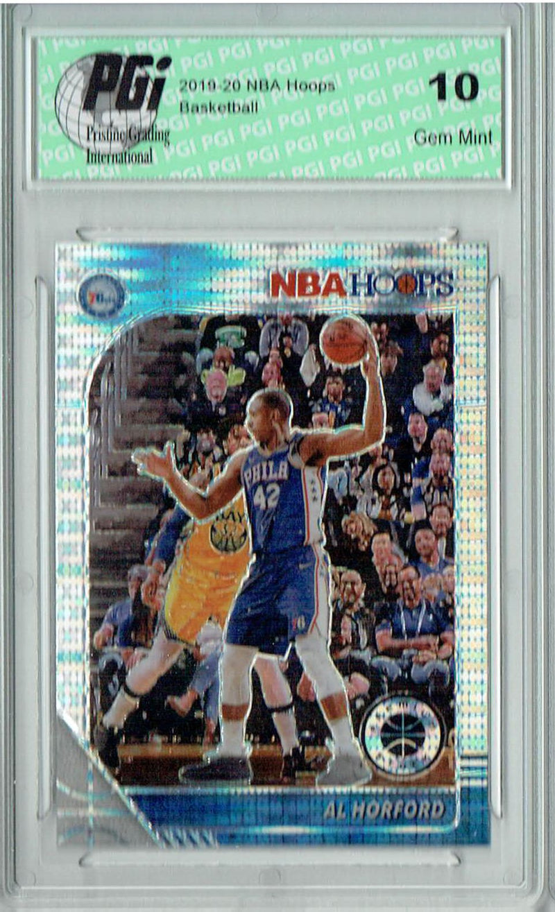 Al Horford 2019 NBA Hoops #260 Pulsar Premium Stock Card PGI 10