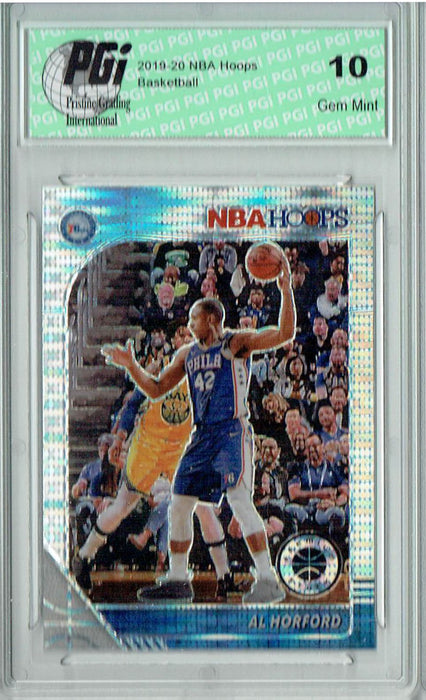 Al Horford 2019 NBA Hoops #260 Pulsar Premium Stock Card PGI 10