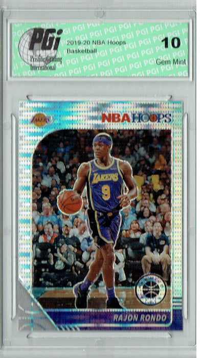 Rajon Rondo 2019 NBA Hoops #273 Pulsar Premium Stock Card PGI 10