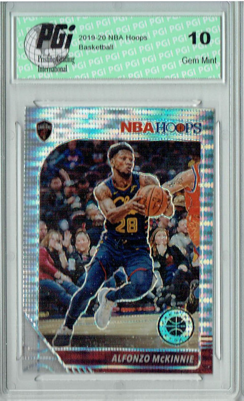 Alfonzo McKinnie 2019 NBA Hoops #269 Pulsar Premium Stock Card PGI 10