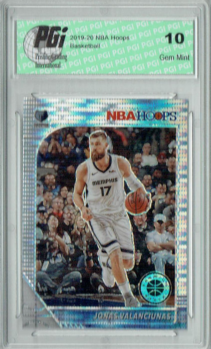 Jonas Valanciunas 2019 NBA Hoops #274 Pulsar Premium Stock Card PGI 10