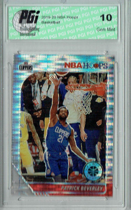 Patrick Beverley 2019 NBA Hoops #271 Pulsar Premium Stock Card PGI 10