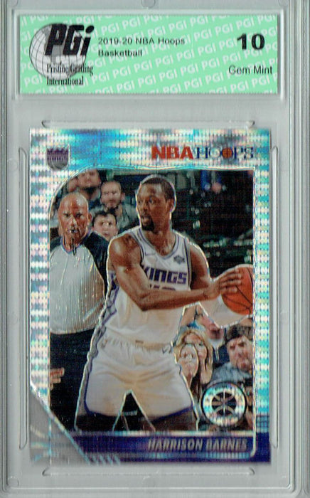 Harrison Barnes 2019 NBA Hoops #280 Pulsar Premium Stock Card PGI 10