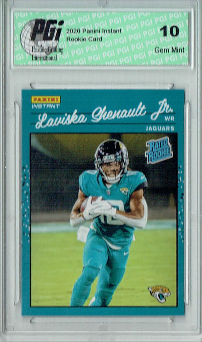 Laviska Shenault Jr. 2020 Panini Instant #17 Retro Rookie Card 1/2044 PGI 10