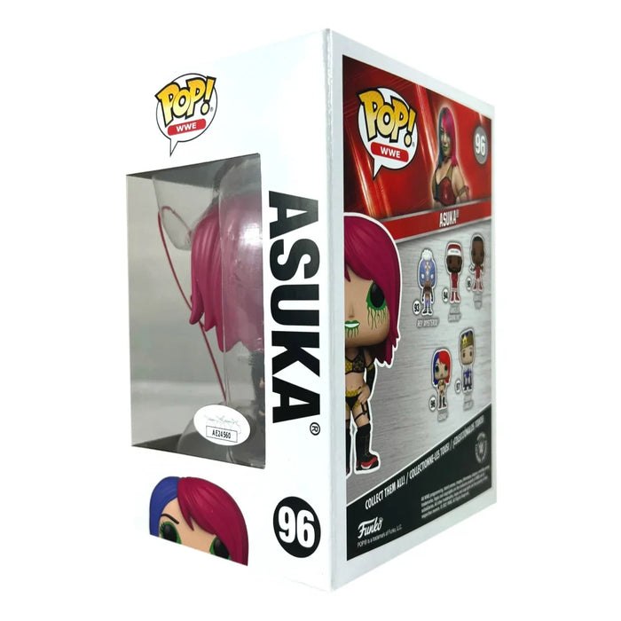 Asuka Signed Funko Pop #96 COA JSA WWE Princess Kana Autograph