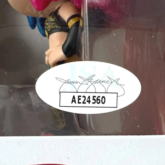 Asuka Signed Funko Pop #96 COA JSA WWE Princess Kana Autograph