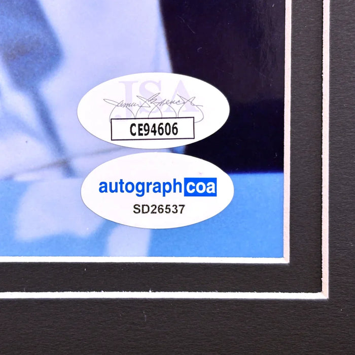 Barry Manilow Autographed 8x10 Photo JSA Framed Music Singer Signed