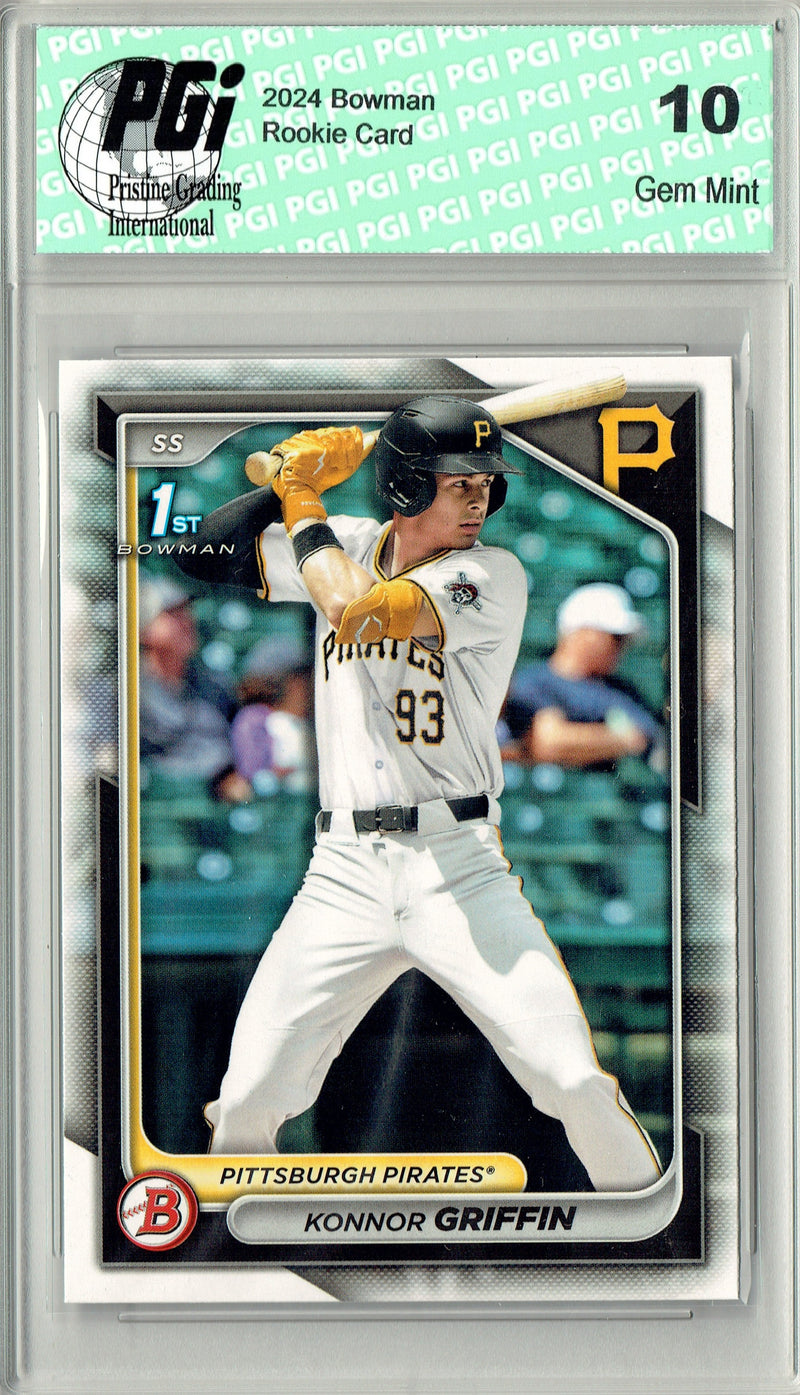 Konnor Griffin 2024 Bowman #BD-22 1st Bowman Rookie Card PGI 10