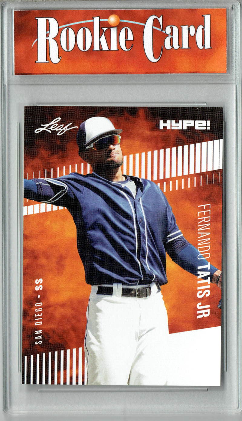 Certified Mint+ Fernando Tatis 2018 Leaf HYPE #17 Only 5000 Made San Diego Padres Rookie Card