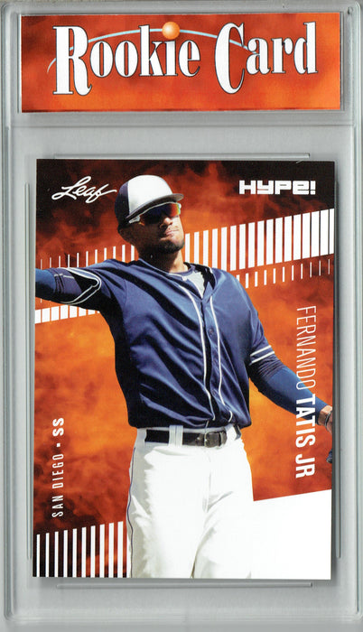 Certified Mint+ Fernando Tatis 2018 Leaf HYPE! #17 Only 5000 Made San Diego Padres Rookie Card