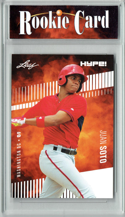 Certified Mint+ Juan Soto 2018 Leaf HYPE! #15 Only 5000 Made New York Yankees Rookie Card
