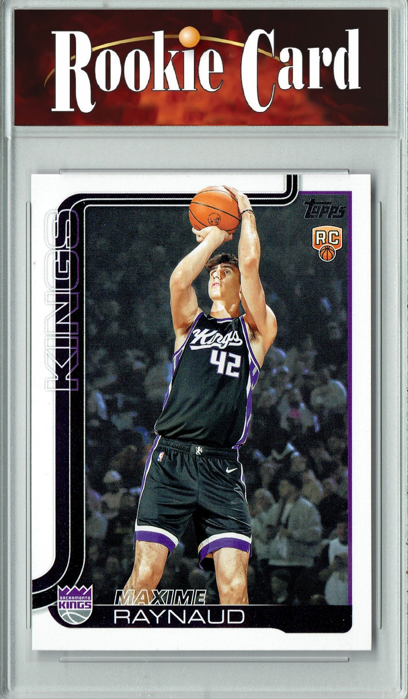 Certified Mint+ Maxime Raynaud 2025 #243 Rookie Card Sacramento Kings