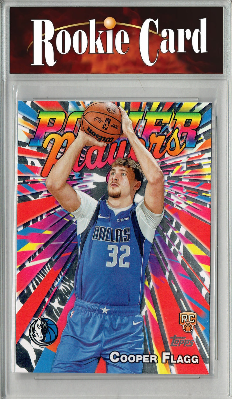 Certified Mint+ Cooper Flagg 2025 #PP-16 Power Players Rookie Card Dallas Mavericks