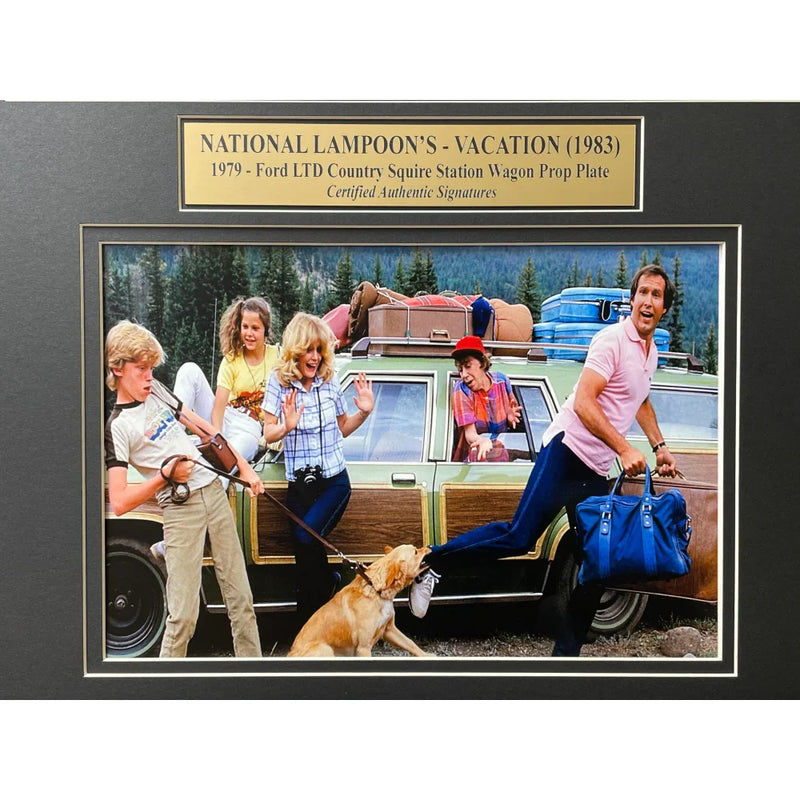 Beverly D'Angelo Signed Inscribed "Sports Thing" #D/5 Movie Car License Plate Framed IGM JSA COA