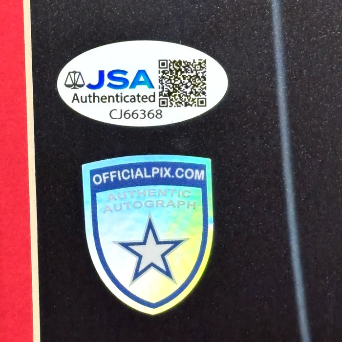 Bill Skarsgard Autographed Pennywise IT Movie 11x14 Photo Framed JSA COA Signed