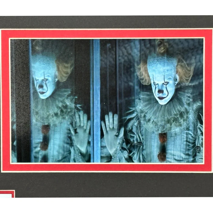 Bill Skarsgard Autographed Pennywise IT Movie 11x14 Photo Framed JSA COA Signed