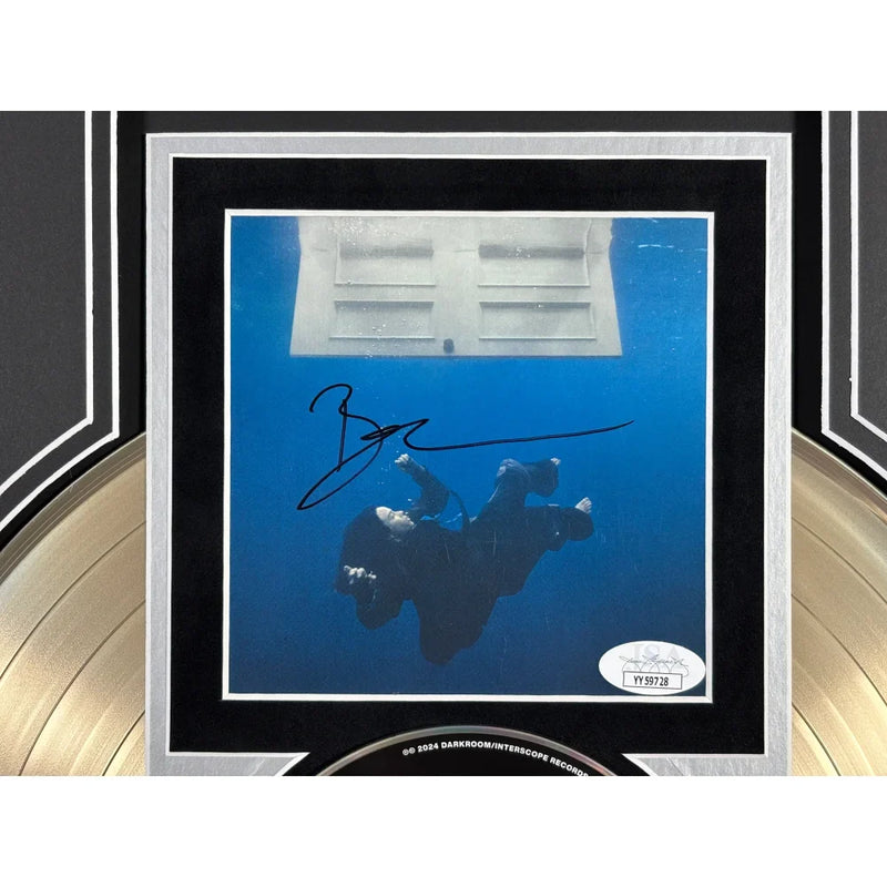 Billie Eilish Signed Hit Me Hard And Soft CD Album Gold Record Framed JSA Autograph COA