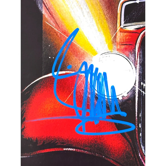 Billy Gibbons Autographed Eliminator Album Framed ZZ Top Backstage Pass Beckett Signed