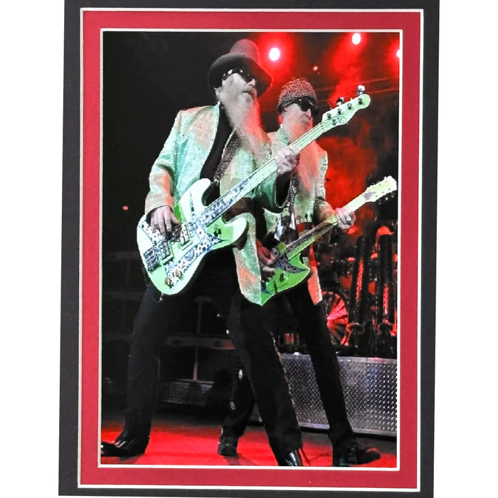 Billy Gibbons Autographed Eliminator Album Framed ZZ Top Backstage Pass Beckett Signed