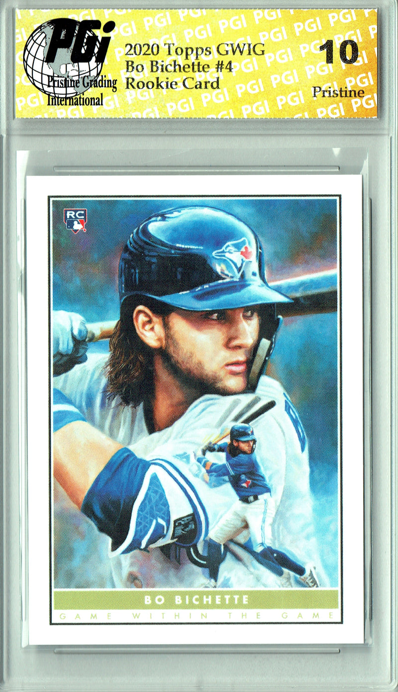 Bo Bichette 2020 Topps Game Within the Game #4 PRISTINE Rookie Card PGI 10