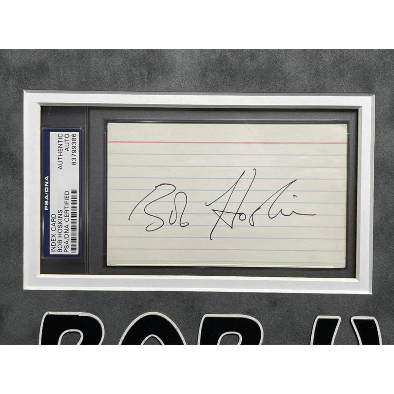Bob Hoskins Signed who Framed Roger Rabbit Studio Used Storyboard Drawing Framed PSA/DNA COA