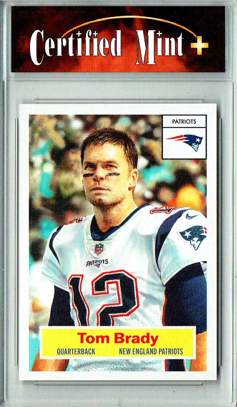 Tom Brady Trading Card 2026 Topps Living Set #1, Certified Mint+ Condition, New England Patriots Football