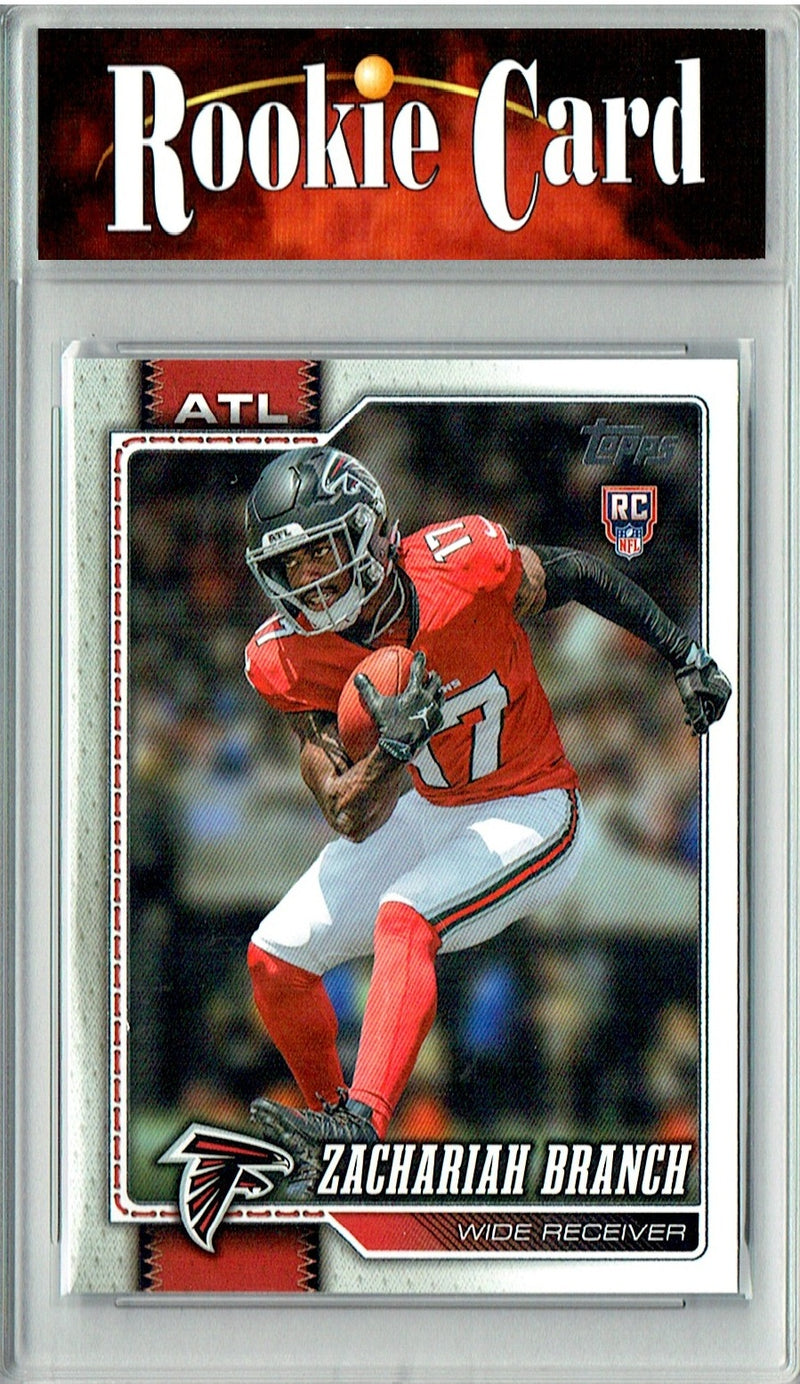 Zachariah Branch Rookie Card 2026 Topps #397 Flagship, Certified Mint+ Condition, Atlanta Falcons Football