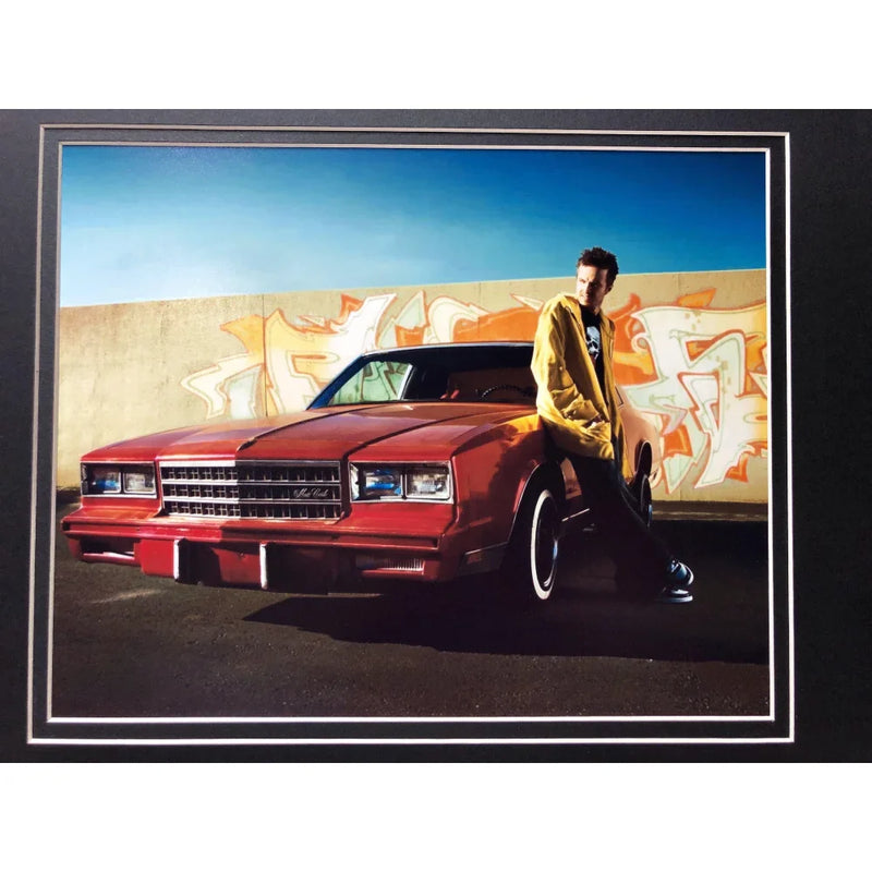 "Breaking Bad" Aaron Paul Movie Car License Plate Framed Collage