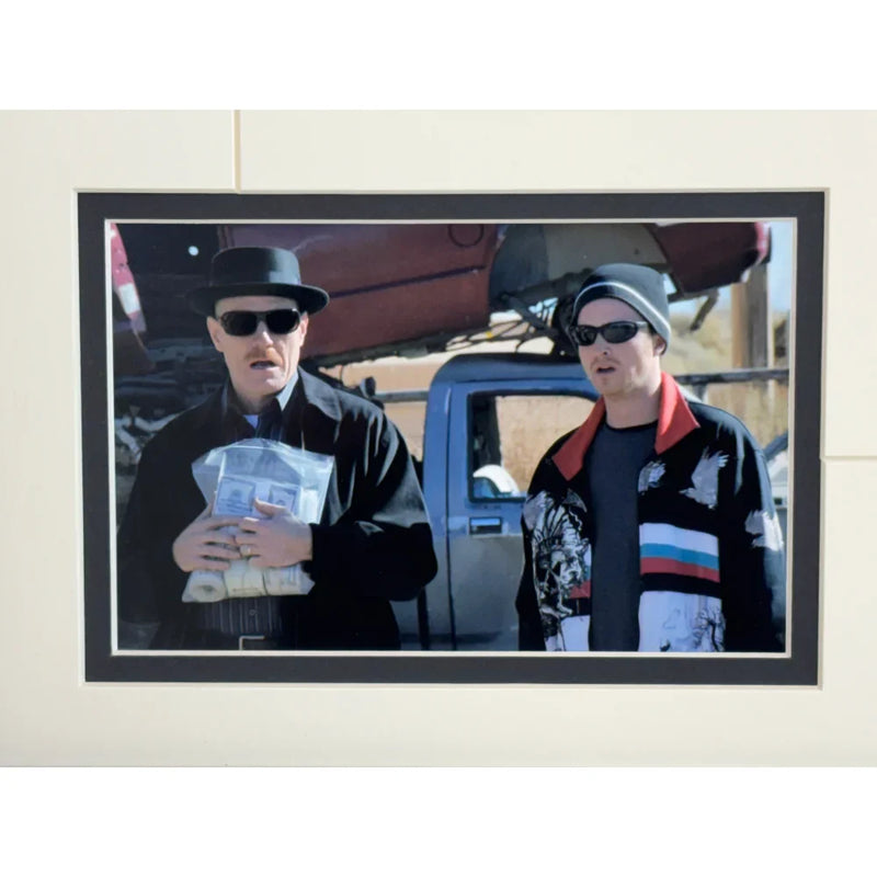 Breaking Bad Framed Authentic Screen Used Prop Meth Blue Sky Memorabilia Collage Un Signed