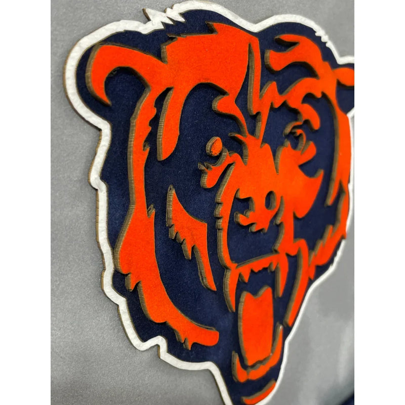 Brian Urlacher Autographed Chicago Bears Jersey Framed BAS Signed Inscribed Hof