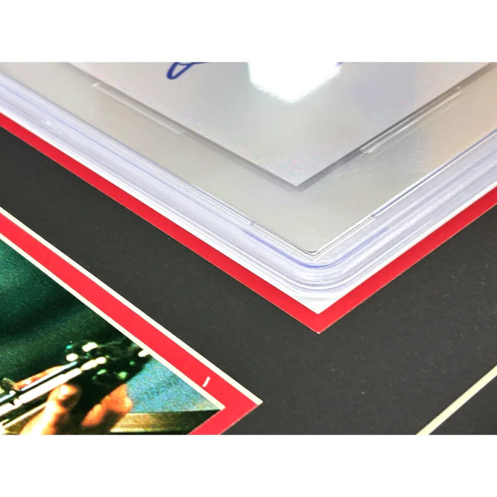 Bruce Willis Autographed Die Hard Encapsulated Signed Cut Framed PSA/DNA Photo