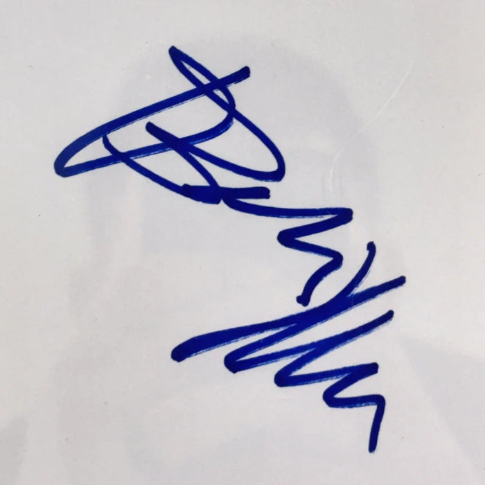 Bruce Willis Autographed Die Hard Encapsulated Signed Cut Framed PSA/DNA Photo